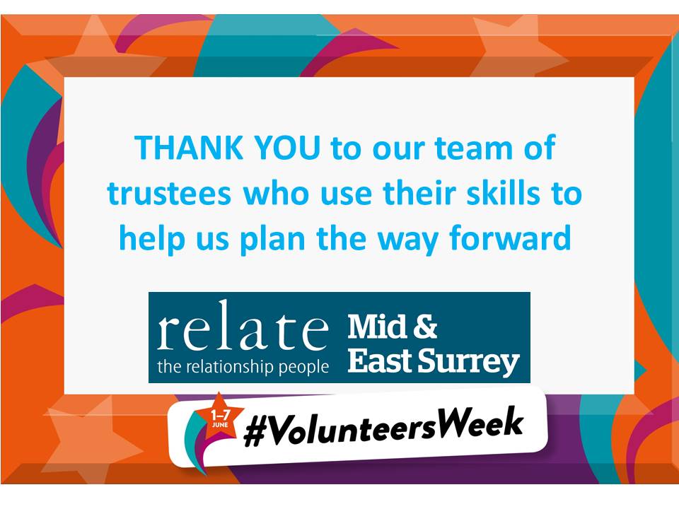 #VolunteersWeek thank you to our #trustees - could you join our team? #surrey #volunteer #surreybusiness #HR #finance #law #marketing #mentalhealth