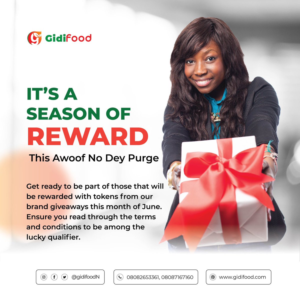 GidiFoodN's tweet photo. @bod_republic IT'S A SEASON OF REWARD. 
This Awoof No Dey Purge. https://t.co/MgDpuTknV9