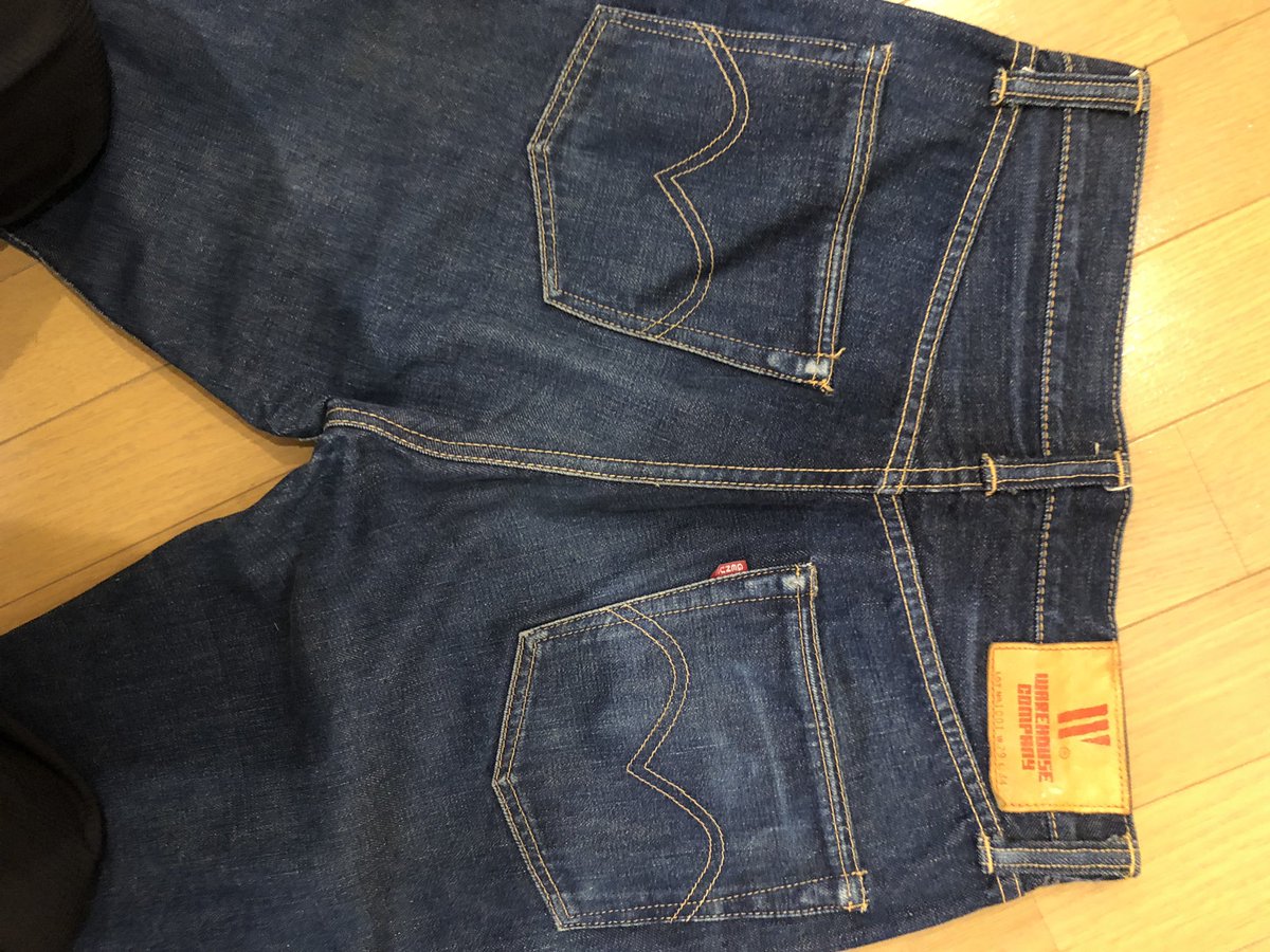 kunn_denim's tweet image. 懐かしの【ステッチ名鑑】

今回はウエアハウス

このステッチはらしさ全開
クロスなしのこの感じいーね

#ウエアハウス
#Warehouse 
#ジャパンデニム