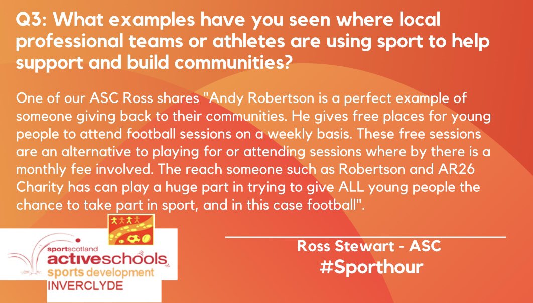 ActiveSchoolsIC's tweet photo. #Sporthour
#SportforCommunities https://t.co/6Mvk8NRnIs