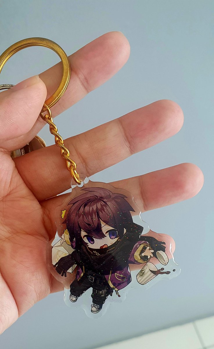 nrlaharl's tweet photo. Also a long overdue post on Shoto's official keychain (man i love him sm) from @fluffyyjoonie GO. Ain't he cute? #fluffyfeedback https://t.co/kGDZe5sBfg