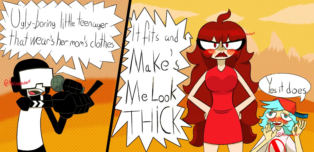 Nerospaceart's tweet photo. Argument [Speedpaint is below]
#fnf #fnfbf #fnfboyfriend #boyfriend #fnfgf #fnfgirlfriend #girlfriend #fridaynightfunkin
#fnftankman #fnfweek7 #tankman #fanart
Speedpaint:https://t.co/lcSn080pKb https://t.co/zQkZ1XuGMy