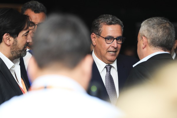 africaceoforum's tweet image. H.E Aziz Akhannouch, Head of Gov't Morocco: Regional &amp;amp; #economicintegration is a must for Africa. #Intratrade will boost growth through supplementarity between countries. Non-tariff barriers should be removed to fasttrack integration of the African continent. #ACF2023
