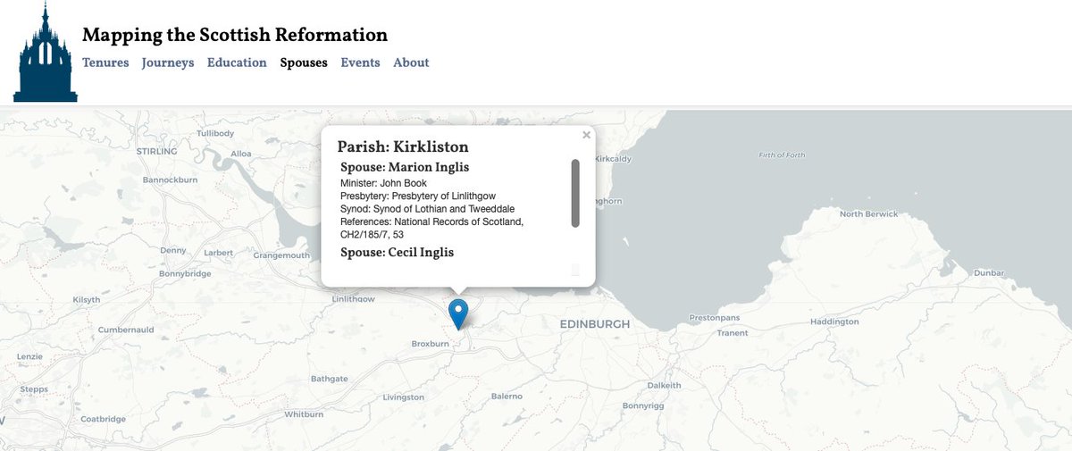 Mapping the Scottish Reformation tweet media