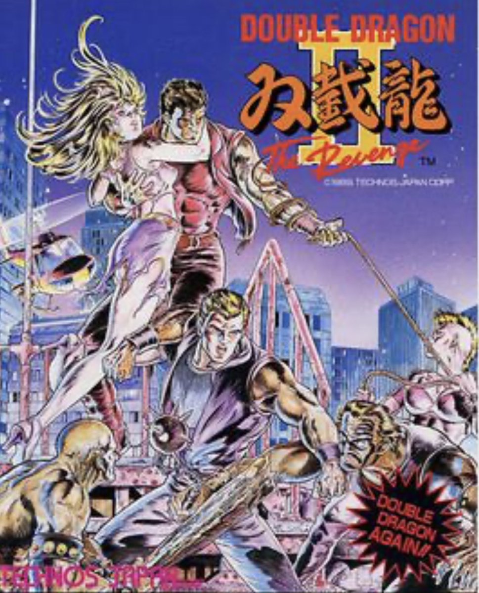 Rid_Star_'s tweet photo. I just found out Double Dragon 2 is available on the Switch and 9yo me is fkn squealing! https://t.co/BLgZb10HCI