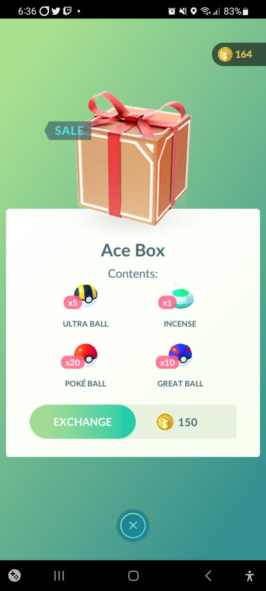 ImFredrick2's tweet photo. @PokemonGoApp @NianticHelp what is this kind of box supposed to be...... I can get everything for free but the incense but for cheaper than that..... https://t.co/3WG0VV7imp