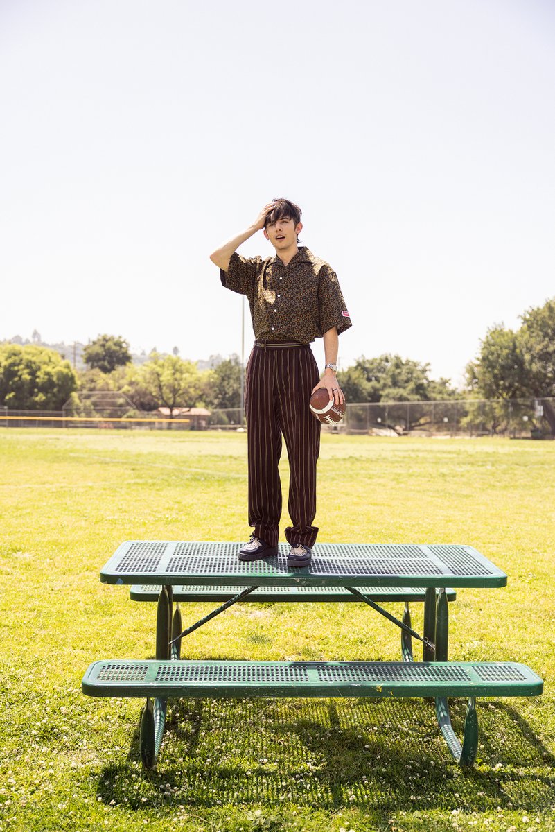 This week's feature sees <a href="/griffingluck/">griffin gluck</a> photographed by <a href="/Shanna_Fisher/">Shanna Fisher</a>, in fashion by <a href="/AlvinStillwell/">Alvin Stillwell</a>, interview by @davidgillespie_, grooming by #AmyGalibut and production by <a href="/trevorperson_/">trevor person</a>. bit.ly/3C3jEDJ