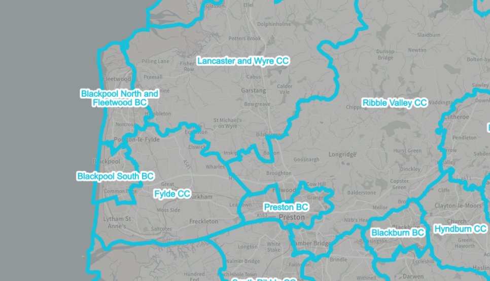 Given the renewed chat around Ben Wallace as a candidate to be NATO's next Secretary General, just thought we'd take a look at what happens to his seat under the boundary review.

Now you see it. Then you don't.