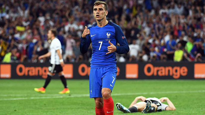 @_BeFootball La masterclass de Griezmann contre l'Allemagne au Vélodrome