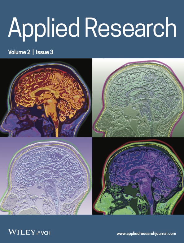 The New Issue of @Appl_Research is Online!
The Front Cover shows an artistic representation of the Sampling technique for Fourier convolution theorem based k-space filtering:  bit.ly/42iuDUA
Read the Free Access Issue here:
👉 bit.ly/3MNtQoV
#appliedresearch