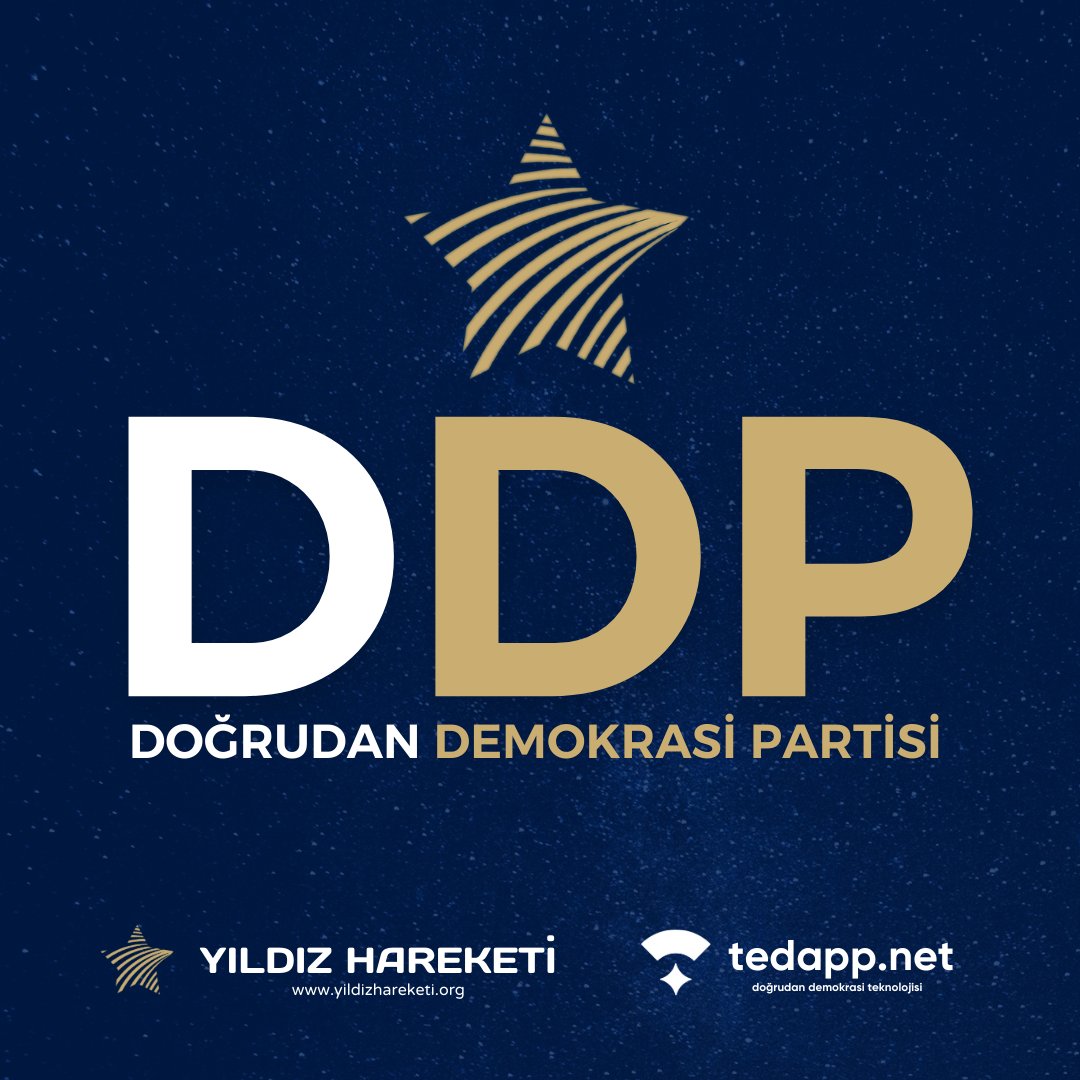 DDPartisi's tweet photo. Değerli vatandaşlarımız,
Doğrudan Demokrasi Partisi kurucular grubunda yer almak ve ülkemizden başlayıp dünyayı saracak tekno- demokrasi devriminin bir parçası olmak ister misiniz?
Başvuru için form: 
https://t.co/SkVW6bEfbx

@Tedapptr @yildizhareketi https://t.co/FUQQEnRsoa