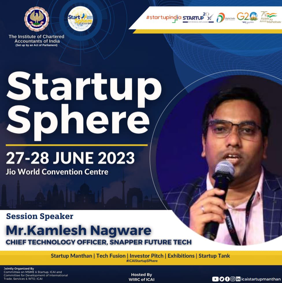 Speaking at Stratup sphere about Blockchain and CBDC #StartupIndia #startups @startupicai @theicai @snapper_future @_DigitalIndia @Ind_Block_Forum @Hyperledger