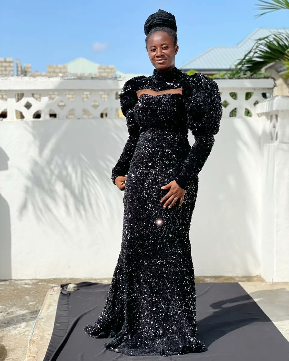 Tads_edu's tweet photo. Meet Selina Yeboah, a rising designer with a passion for creating stunning dresses for notable figures like Nana Akua Addo. Her immense talent and dedication in Level 100 suggest she'll become one of Africa's finest couture designers. . Congratulations, Selina! https://t.co/1BYsnaKsOQ