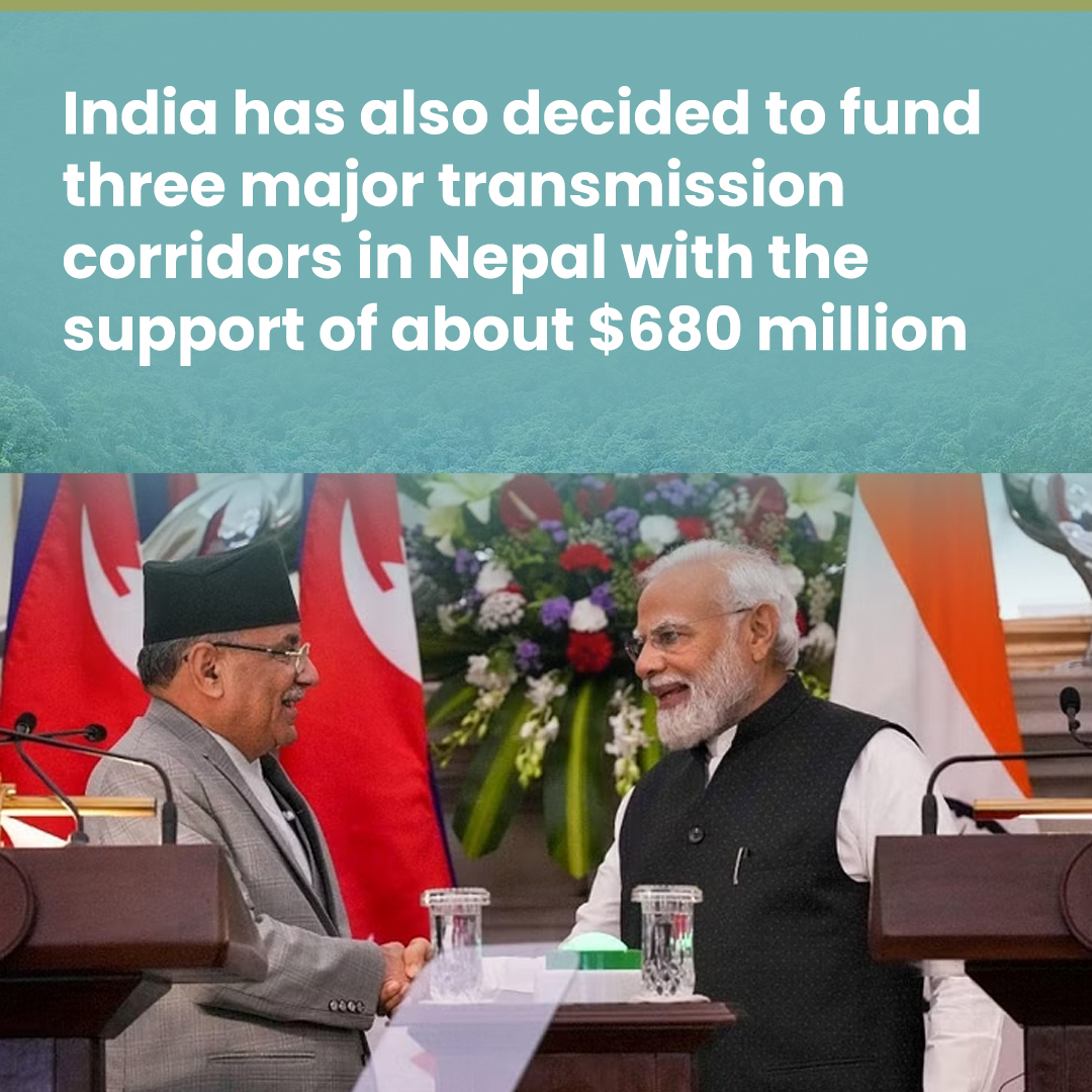 @AtiqForDncc   @Rubanahuq 
India decided to fund three main transmission lines in Nepal with a $680 million line of credit. The Bheri corridor, the Nijgadh-Inaruwa corridor, and the Gandak-Nepalgunj corridor are among them. #IndiaNepalFriendship