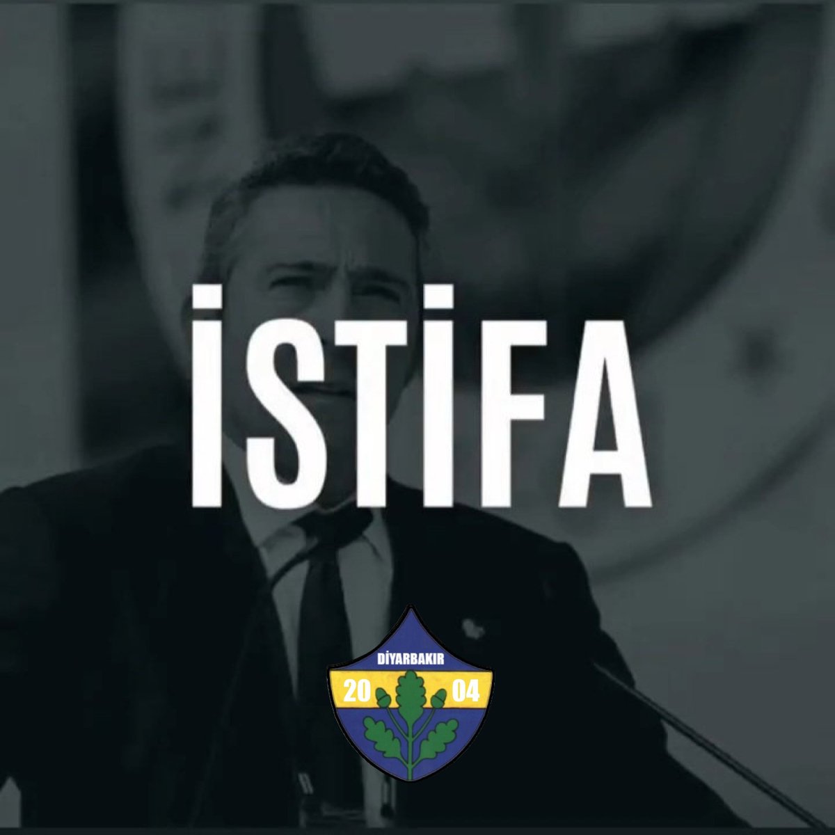 Fenerbahçemizin menfaatlerini savunarak;
Yıllardır devam eden başarısız ve beceriksiz yönetimi tüm Fenerbahçeliliğimizle İSTİFAYA DAVET EDİYORUZ!! 

#İSTİFATAMZAMANIŞİMDİ
#DiyarbakırFenerbahçeliler