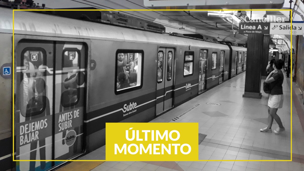 elcancillercom's tweet photo. [AHORA] Aumentó el precio del subte y el Premetro: el boleto costará $74 y $26, respectivamente. https://t.co/LgDqR9awnP
