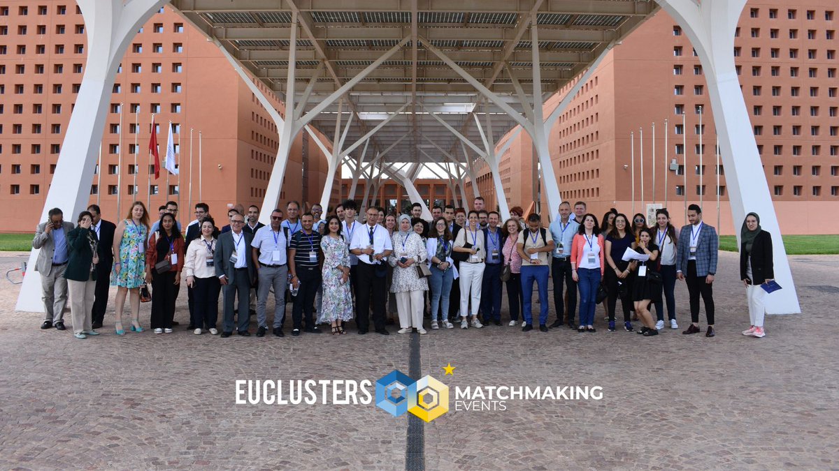 We had very interesting meetings and a visit to Mohammed VI Polytechnic University last week.

We are looking forward to work on a joint project with clusterenr.com

#ECCPMatchmaking
@EuromedClusters