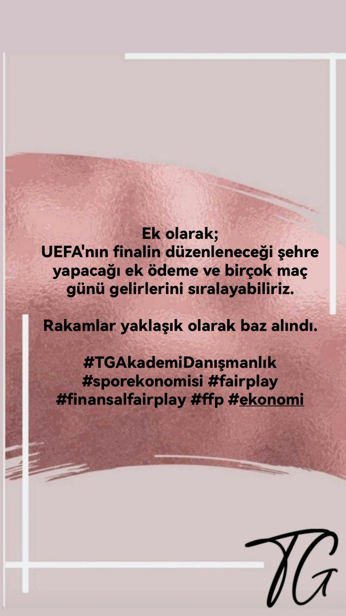 🏟️Son 10 gün! 
UEFA Şampiyonlar Ligi Finali
10 Haziran da İstanbul'da!

110 milyon Eur gelir hacmi! 💶
🥅⚽
#ŞampiyonlarLigi #UEFA #ChampionsLeague #İstanbul #final #sporekonomisi #fairplay #finansalfairplay