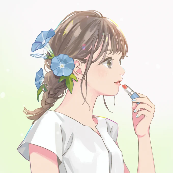 コスメのイラストのお仕事がしたいです #私はこんな仕事がしたい #関係者に届くまでリツイートされ続けると聞いて