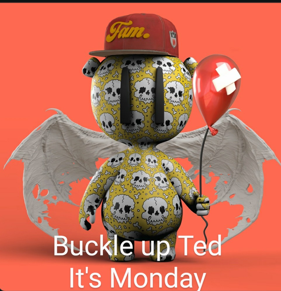 Rojo67889908's tweet photo. buckle up, it's monday.  A new day, a new week.  time to enjoy life.  Time to mint new Teds, teddies or Ai Teds.
@FuryofTheFurNFT 
https://t.co/PrBu2Vx4KJ
#FOTF #FOTFFAM #FOTF4LYF https://t.co/kyLboQHsKI