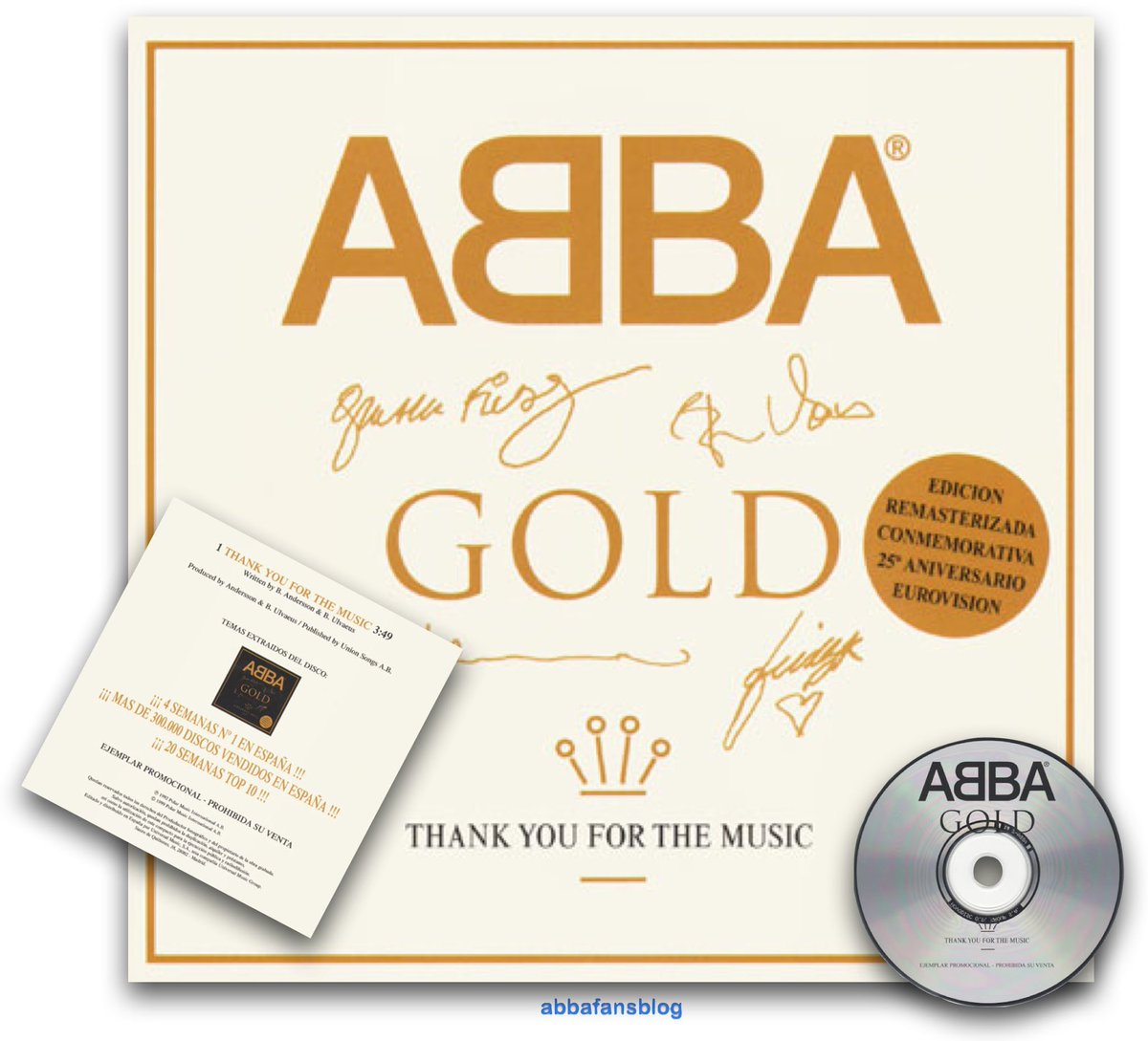 @ABBA “Thank You For The Music” CD single from Spain
#Abba #Spain #ThankYouForTheMusic 
abbafansblog.blogspot.com/2017/05/cd-sin…