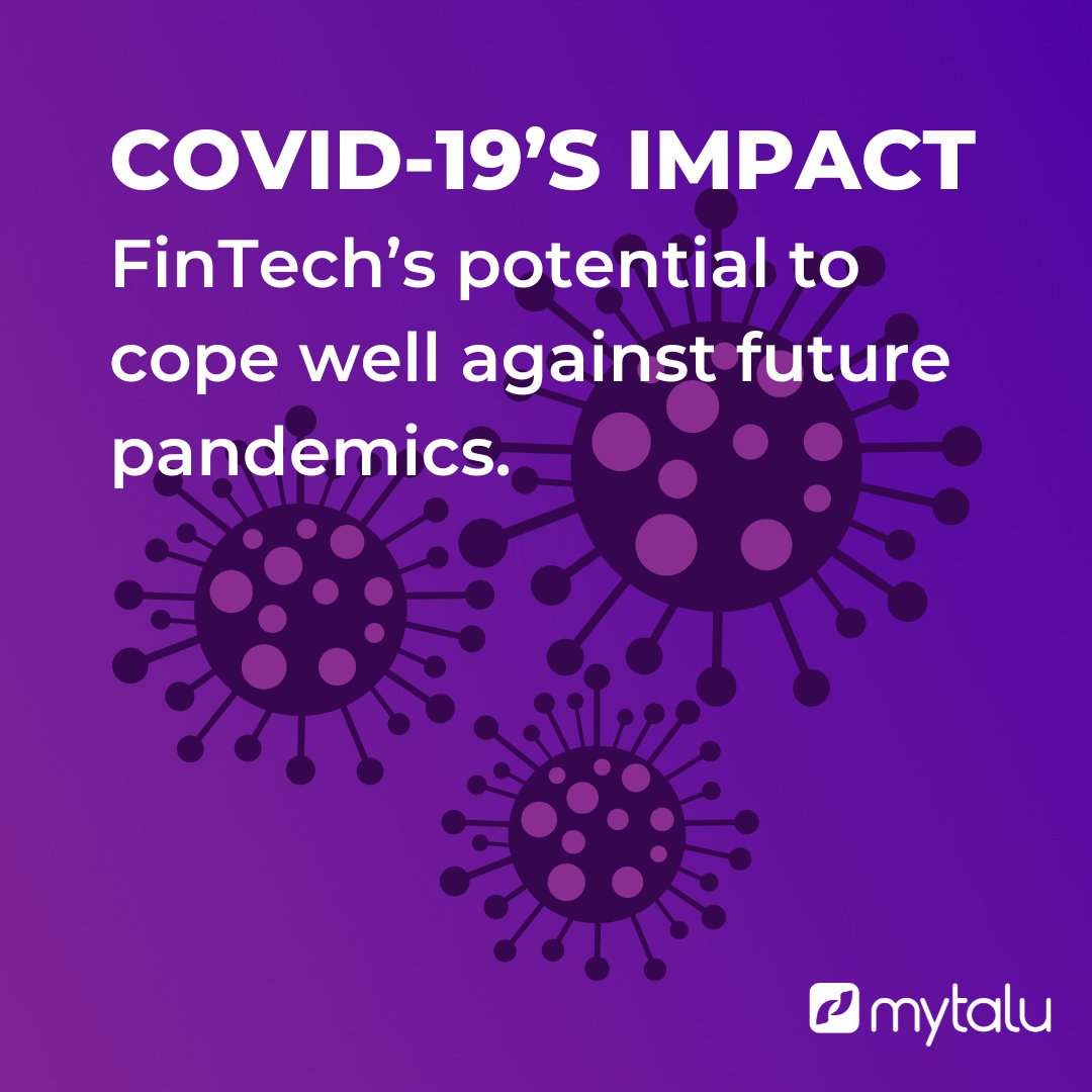 getmytalu's tweet image. In this week&apos;s post we explore the impact Covid-19 had on the FinTech industry and how well prepared it is for future pandemics ⚙😷

#TeamTalu #TaluThoughts #Pandemic #Covid19 #Innovation