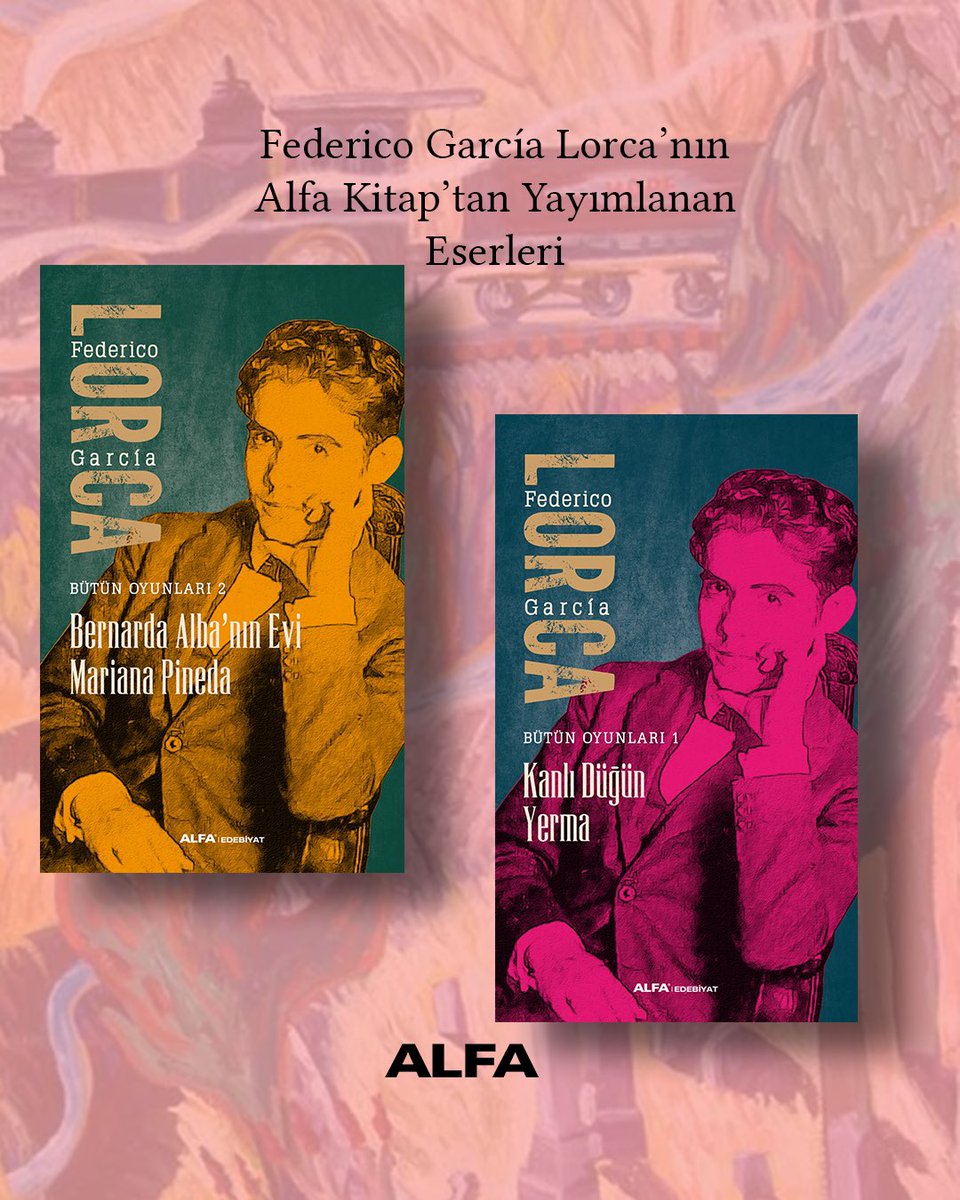 Federico García Lorca doğalı 125 yıl oldu! 
İyi ki doğdun #FedericoGarciaLorca 🌿

#AlfaKitap