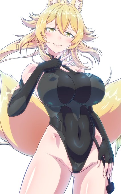 ハイレグインナースーツ🦊翠燐さん https://t.co/yKlPQJox0L