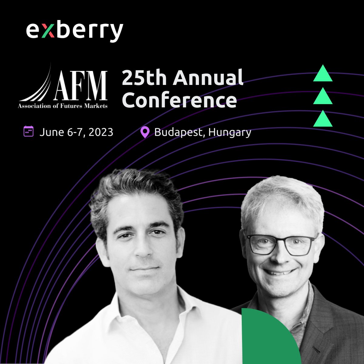 1/3
The #AFM 25th Annual Conference is happening tomorrow and we're proud to take part in these 2 panels:
1⃣ Navigating the multiplicity of #exchange hosting and connectivity options, moderated by #Exberry CEO, <a href="/GuyMel777/">Guy Melamed</a>