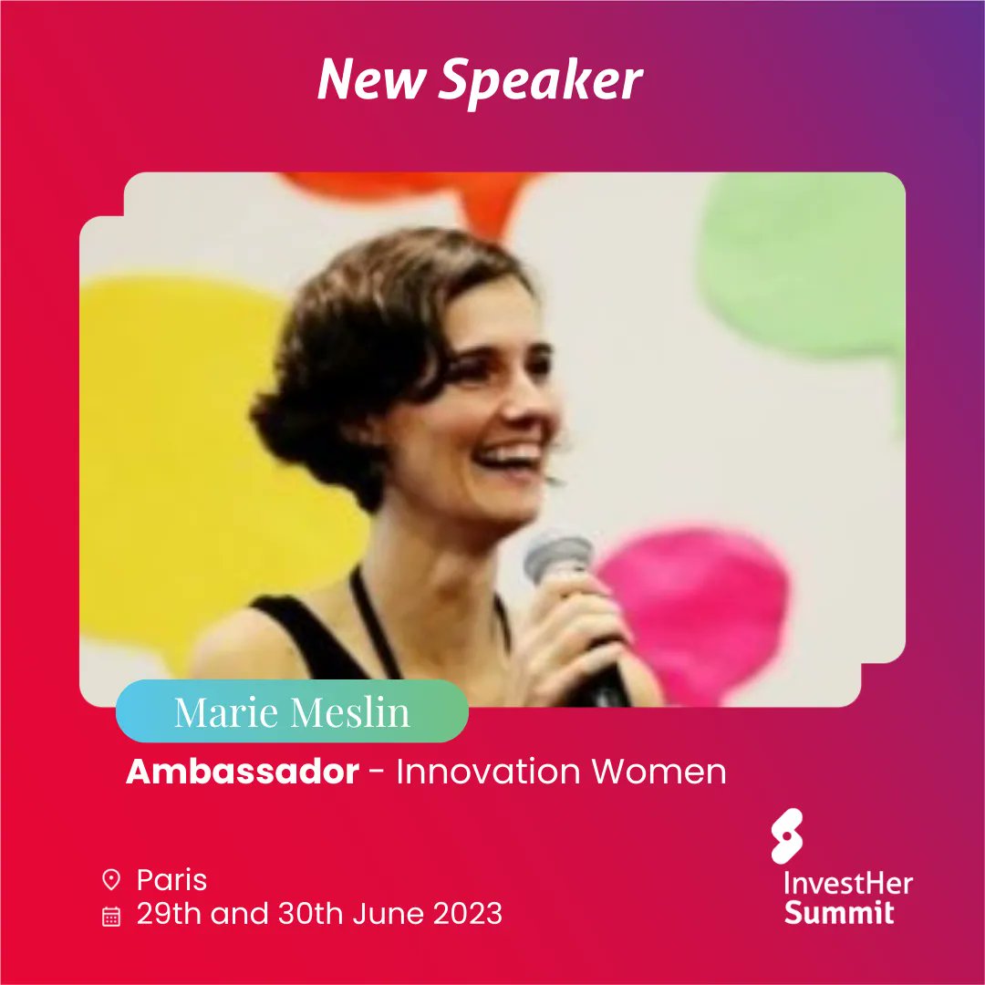 Meet Marie Meslin, Ambassador at @WomenInno and our #InvestHerSummit2023 ✨ Speaker! Womxn & Equity Leader Focused on building Community 🦋, Inclusive Entrepreneurship, Social Impact 🌱 & Joy. Learn more about her  👉buff.ly/3otVCOw #CommunityIsCapital
