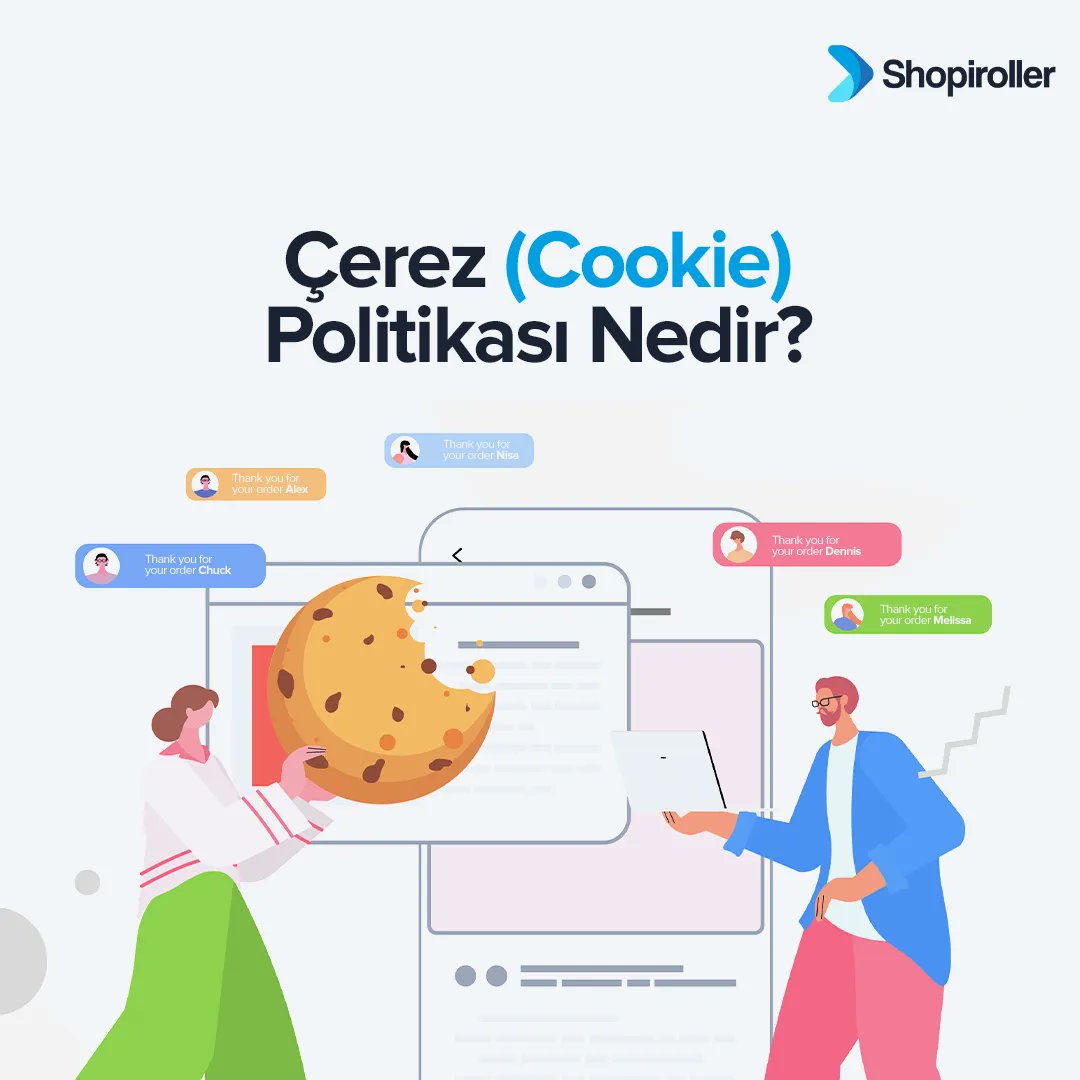 🍪 İnternette gezinirken ziyaret ettiğiniz sitelerin alt kısmında çıkan çerez bildirimlerine mutlaka denk gelmişsinizdir. 

🍪 Çerezler, bir internet sitesine erişim sağlandığında kullanıcının cihazında depolanan küçük metin dosyalarıdır. 

🔗 buff.ly/3M4yH4w