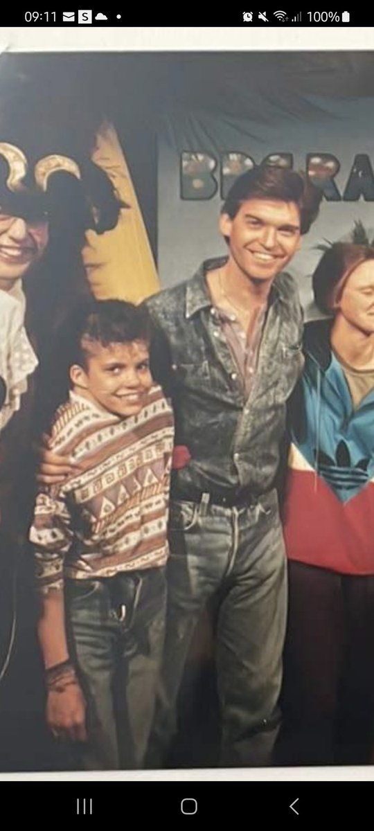 NicPig's tweet photo. This was Children in Need about 1988-89. We gave our train fare home to the charity and @Schofe heard about it and came to see us.  He was lovely then as he has been every time I've met him since and as he is now.  We all make mistakes.  End this witch hunt now. https://t.co/594vgwsOw8