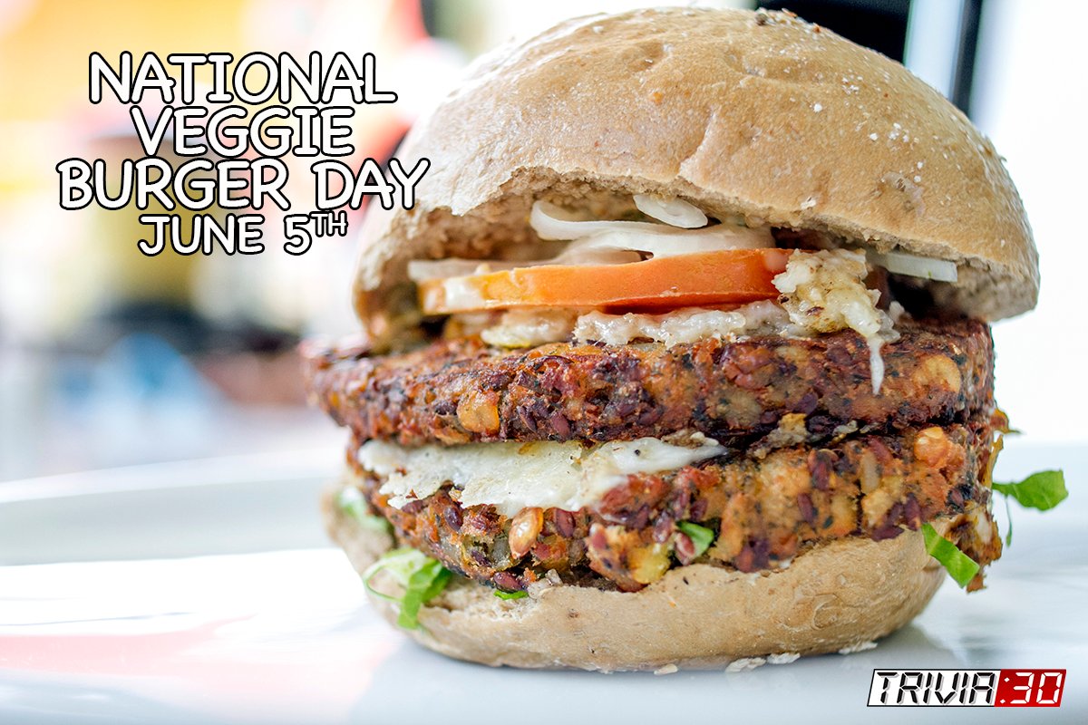 'It is common knowledge in my family that I can't tell the difference between a veggie burger and a meat one, because the ratio of burger to pickles is so high.' — Terry Pratchett
#trivia30 #wakeupyourbrain #NationalVeggieBurgerDay #veggieburger #burger #vegetarian #plantbased