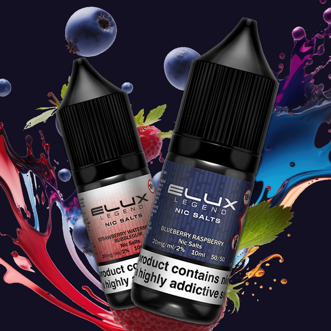 After the success of Elux disposable bars, you can now get your favourite flavours in the form of a nic salt.

A perfect choice to pair with a convenient and affordable starter vape kit!

🔞 - totalvapour.co.uk/search/elux%20…