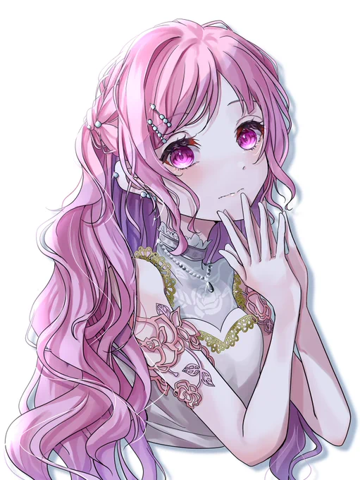 .•¨•.¸•¨•.¸¸❀えむちゃん❀.•¨•.¸¸.•¨•.   #Prsk_FA #イラスト #WWDC23  押してみる?