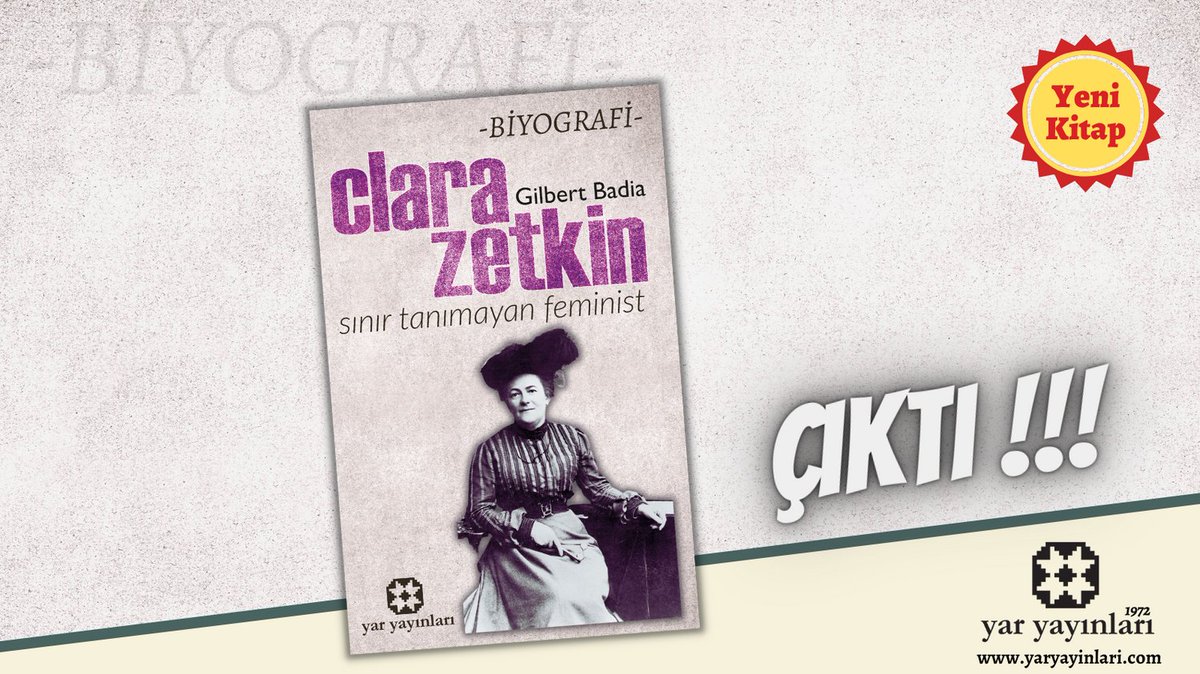 Sınır Tanımayan Feminist: Clara Zetkin, işçi sınıfının ve kadın hareketinin yılmaz savaşçısının biyografisidir.

#yaryayınları #clarazetkin #biyografi #feminizm #yaşamöyküsü #kitap #yenikitap #sosyalizm #8mart