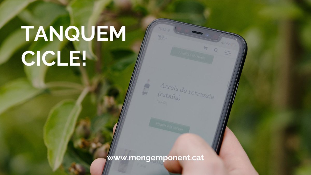 MengemPonent's tweet image. 🫵Fes ara la teva compra setmanal!🧾

⏳ Dimarts 6 a les 11 h tanquem cicle❗️
 🚚Divendres 9 t'ho portem a casa 📦    

🛒 mengemponent.cat 🌾

𝐌𝐞𝐧𝐠𝐞𝐦 𝐏𝐨𝐧𝐞𝐧𝐭, 𝐚𝐥𝐢𝐦𝐞𝐧𝐭𝐞𝐦 𝐞𝐥 𝐭𝐞𝐫𝐫𝐢𝐭𝐨𝐫𝐢! 🍽️

#deproximitat 
#dequalitat 
#delterritori