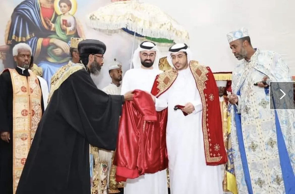 Marnjam1's tweet image. Genocidal Ethiopia Orthodox Church become political party .

#GOTC in Abudhabi