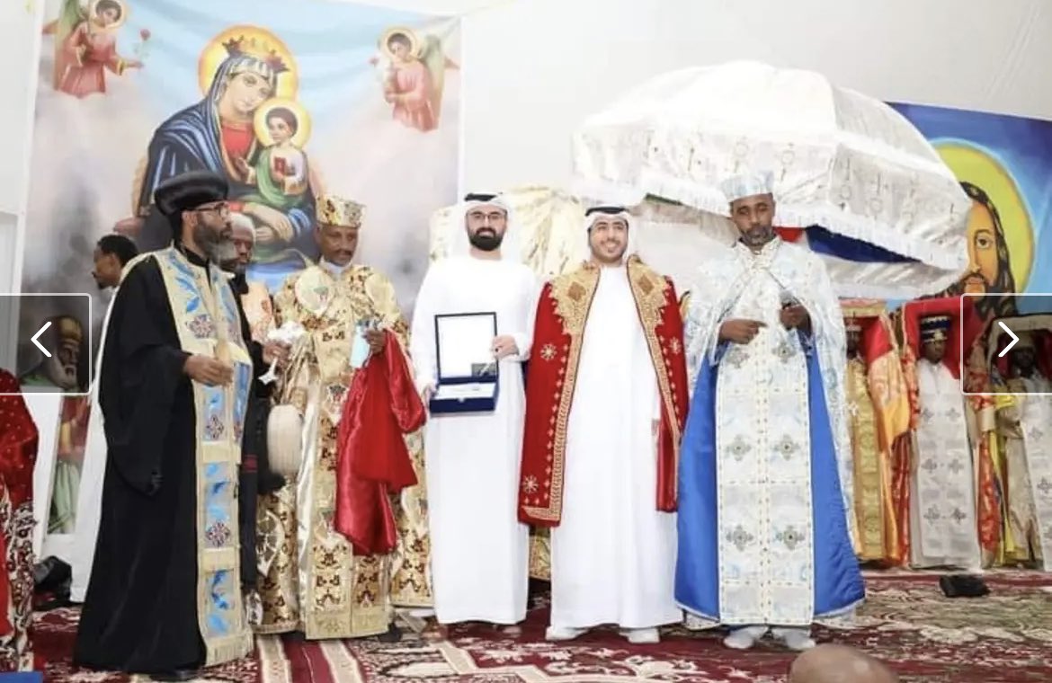 Marnjam1's tweet image. Genocidal Ethiopia Orthodox Church become political party .

#GOTC in Abudhabi