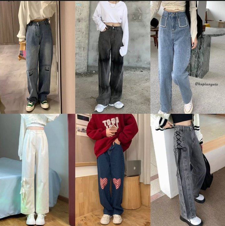 Rekomendasi Highwaist Loose Jeans

— a thread —