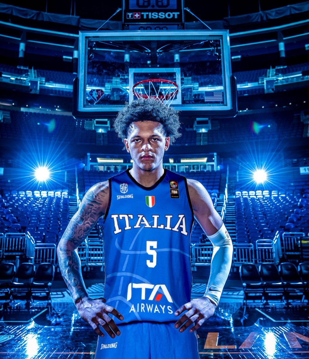 HoopsTalk13's tweet photo. Kinda here for this. I wanna see him playing with the worlds’ greatest but man, I’d love to see him playing for his home country like Giannis does. https://t.co/jDRDO7mxPY