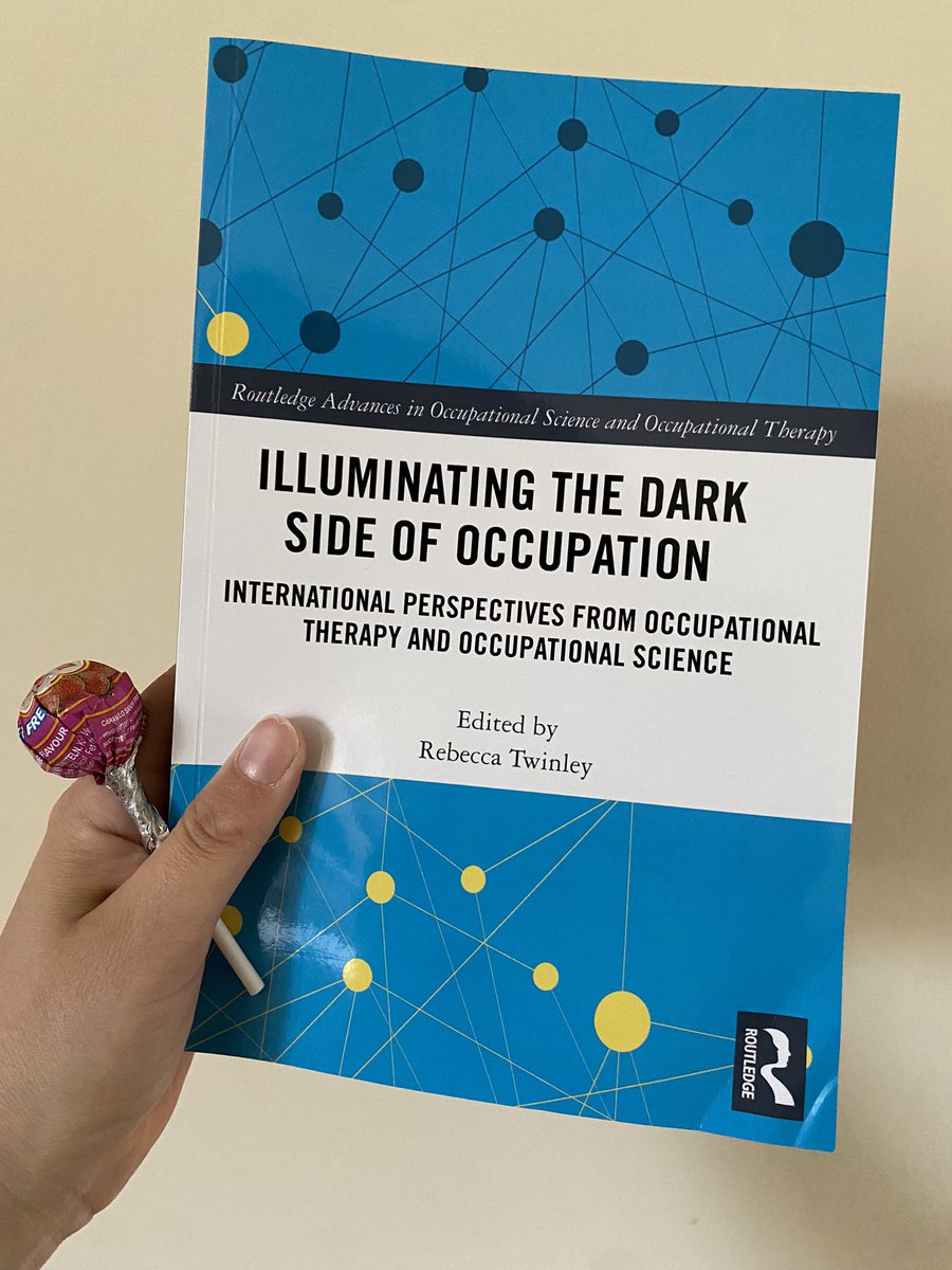 Very exciting post from @RebeccaTwinley this morning! Thank you so much for my copy of your book. And a lollipop 😋- think you knew I’d be reading this while feeding my 4 month old..! #OccupationalTherapy