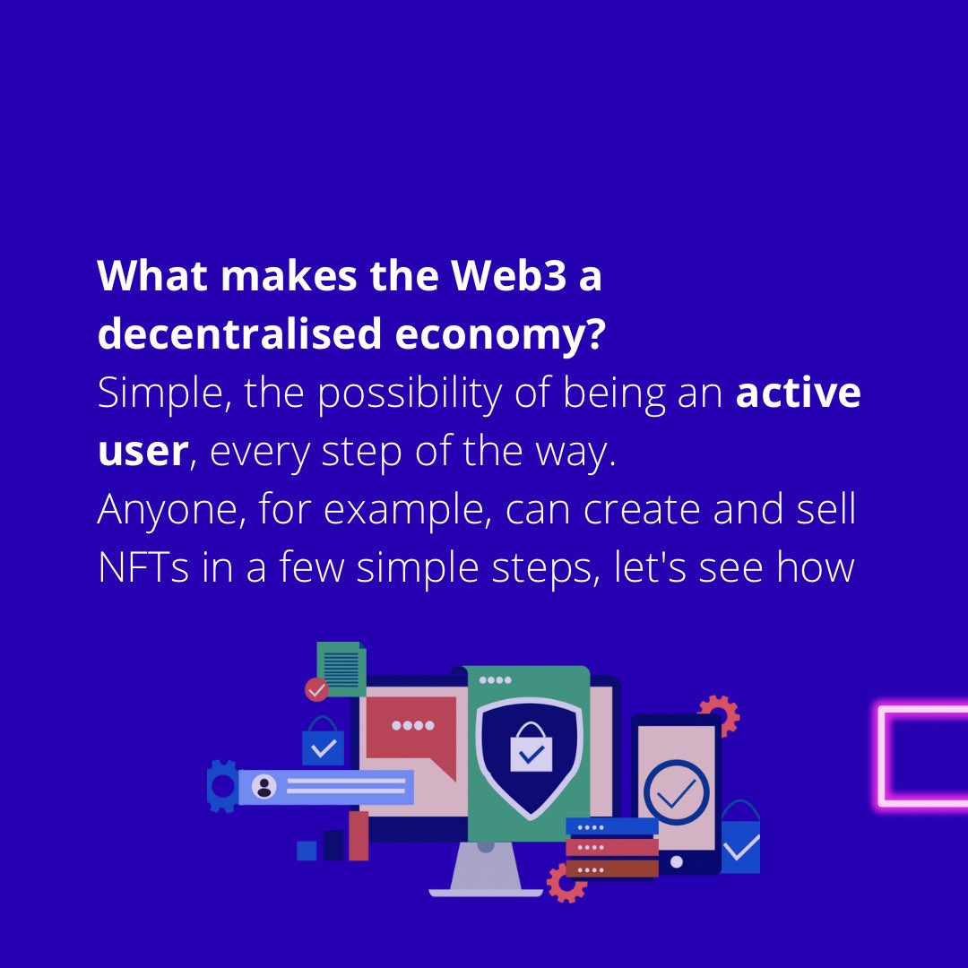 StudioUnique3's tweet photo. What makes the Web3 a decentralised economy? 

#metaverse #metaverso #nft #crypto #web3 #virtuallands #technology #land #digital #studiounique https://t.co/VMj1izqry5