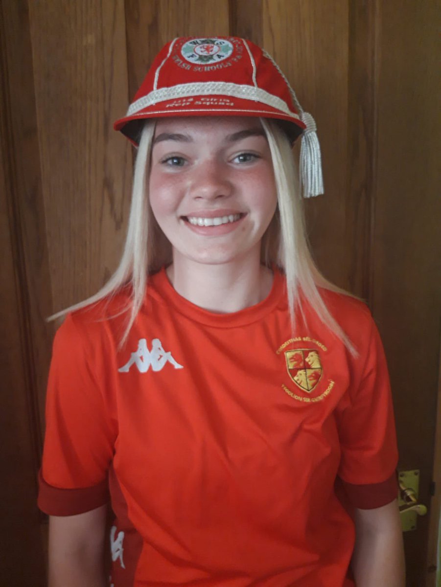 A huge congratulations to our U14’s player Mollie on receiving her <a href="/WelshSchoolsFA/">Welsh Schools' F.A.</a> cap yesterday against England Schools. 

Everyone at Clwb Pêl Droed Drefach are extremely proud of your achievement.<a href="/westwaleswgl/">Perago | West Wales Women & Girls League</a> <a href="/CPDDrefach/">Clwb Pêl Droed Drefach</a> 

🔵🟡 | #WeAreDrefach #NiYwDrefach
