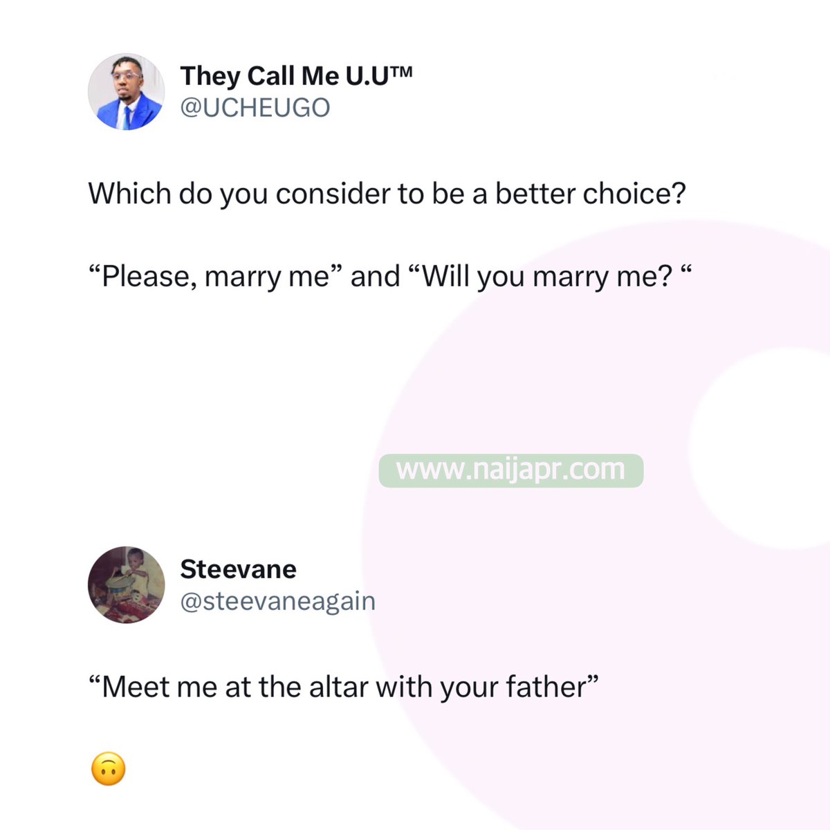 Naija tweet media