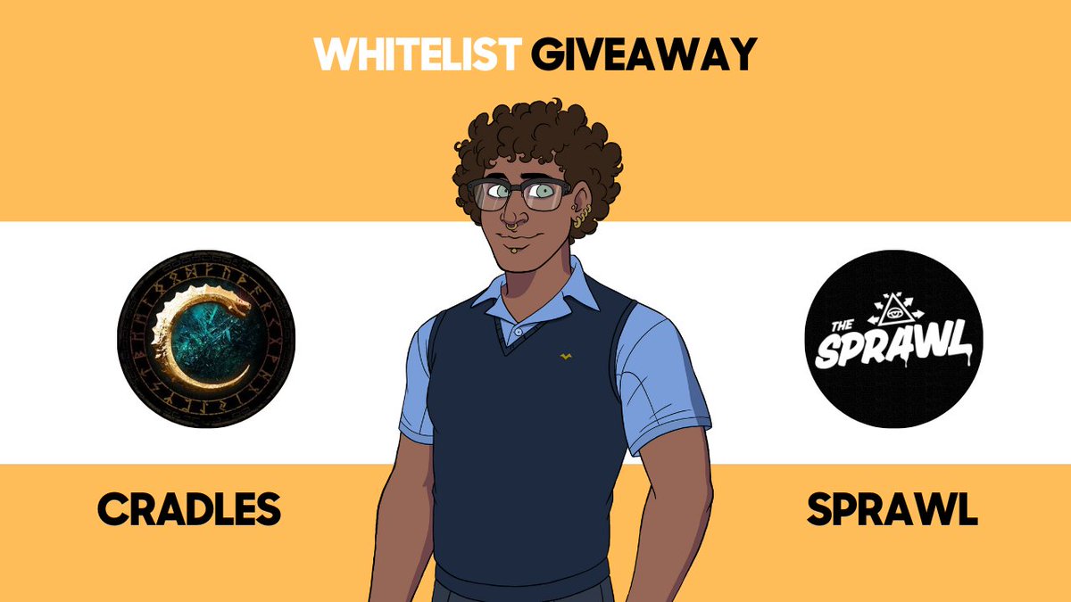 GM.

We are giving away 3 Cradles Public Beta WL spots 🎉

Players will receive a <a href="/cradlesio/">Cradles</a> ($CRDS) token airdrop 🚀

The giveaway is now live on our Discord for Sprawl holders 🫡