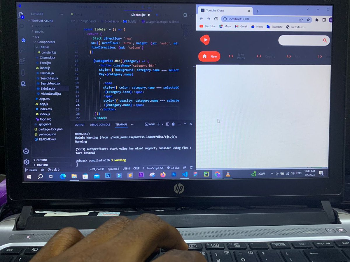 Mr_Ohtee's tweet image. A great week ahead💪....

#react_js