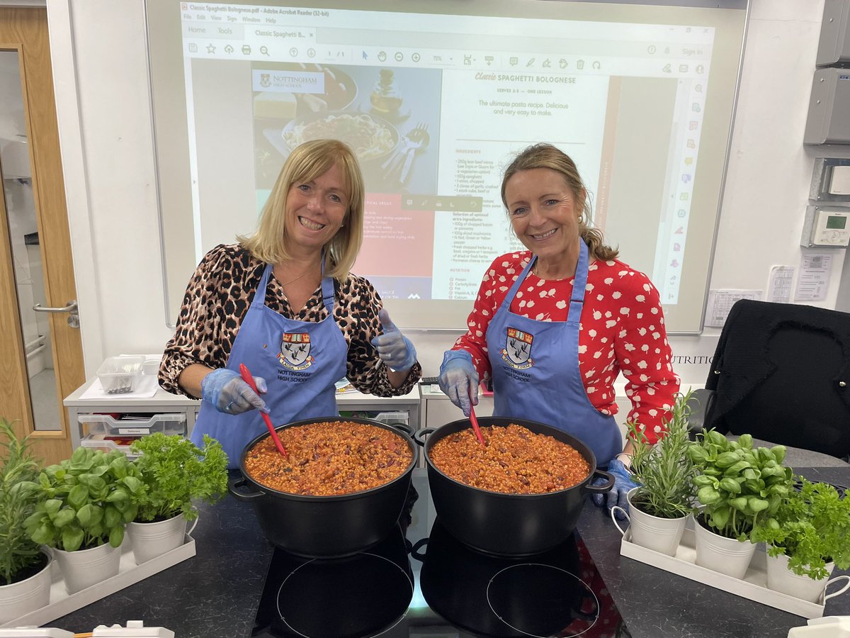 Food and Nutrition at Nottingham High School tweet media