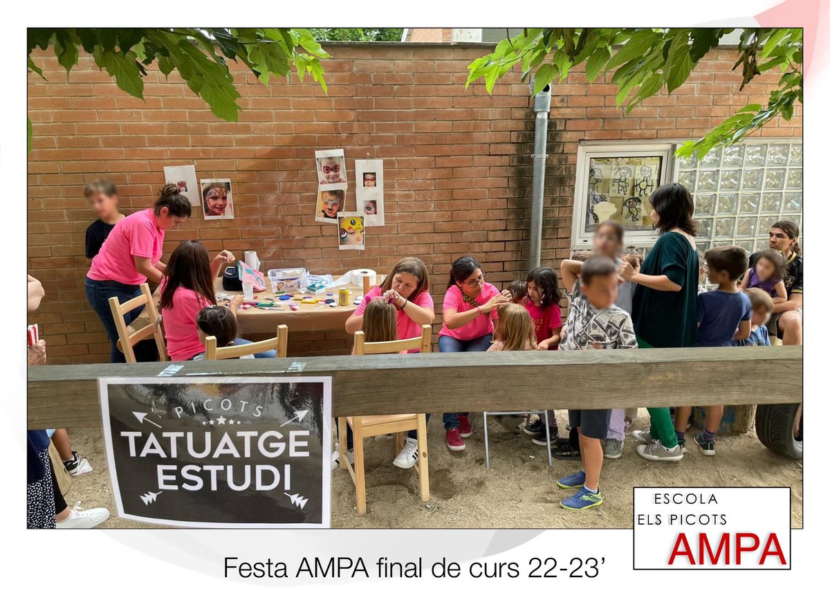 afaelspicots's tweet photo. Estimades famílies picotines! Divendres passat ens ho vam passar pipa a la festa de fi de curs muntada per l’AMPA! Grans i petits vam poder gaudir de diverses activitats, crispetes, cotó de sucre i refrescs! Moltes gràcies a tothom per la gran participació! Fins a la propera! https://t.co/vSSKRQoebZ
