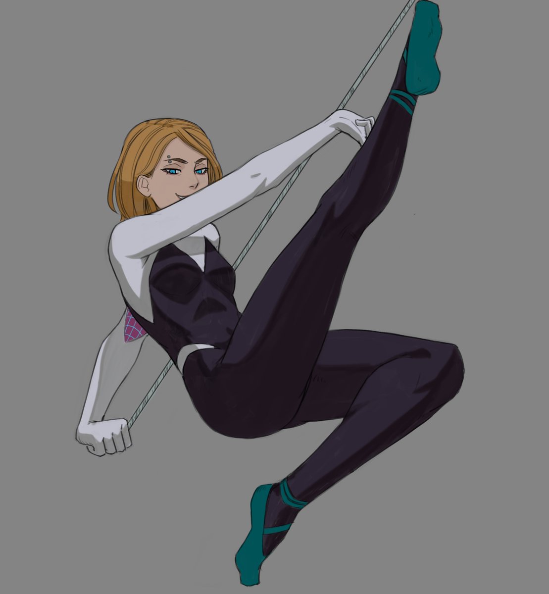 ZigZaan's tweet photo. Gwen Stacy - Spider-Man https://t.co/TENFxTfrY7